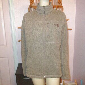 The North Face Sweater Fleece Jacket Mens Size L Pockets Full Zip Trail Gorpcore